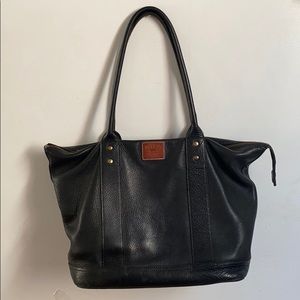 Will Leather Goods Black Tote